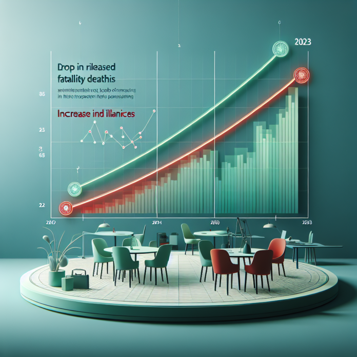 Riduzione dei decessi sul lavoro e aumento delle malattie nel 2023