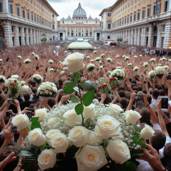 Un addio commovente a Sandra Milo a Roma: rose bianche e una folla numerosa