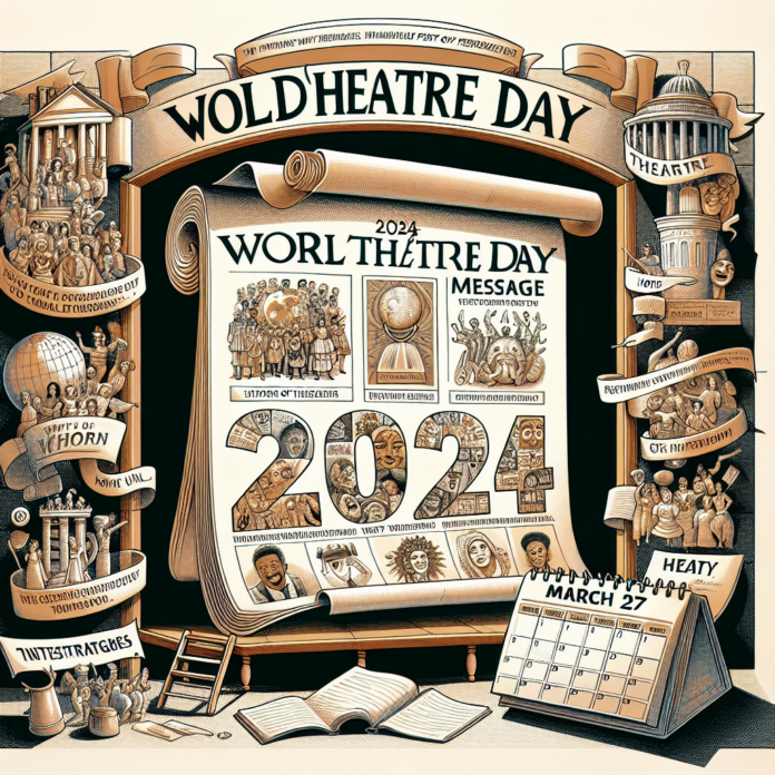 Giornata Mondiale del Teatro: storia, messaggio 2024 e perchè si celebra il 27 marzo