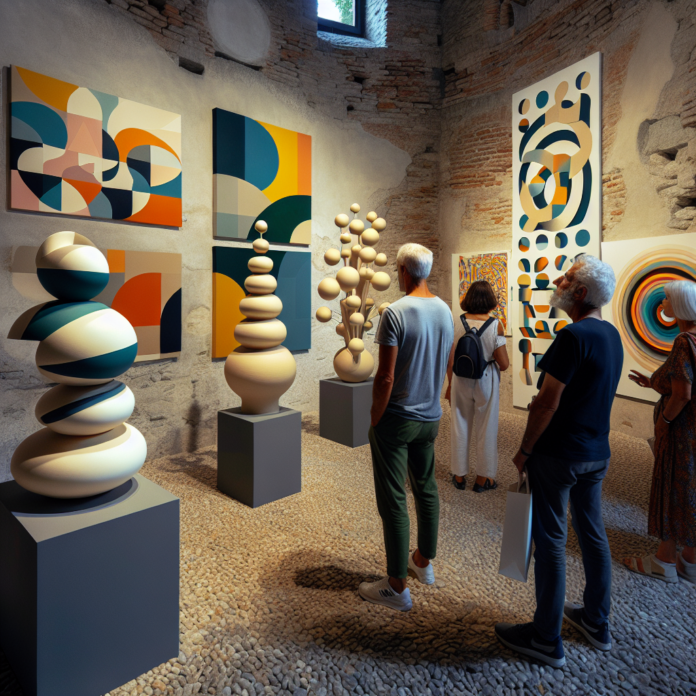 Mostra d'arte contemporanea a Bellagio: Esplora le nuove tendenze artistiche alla Torre di Bellagio, curata dal gallerista Michele Cataleta