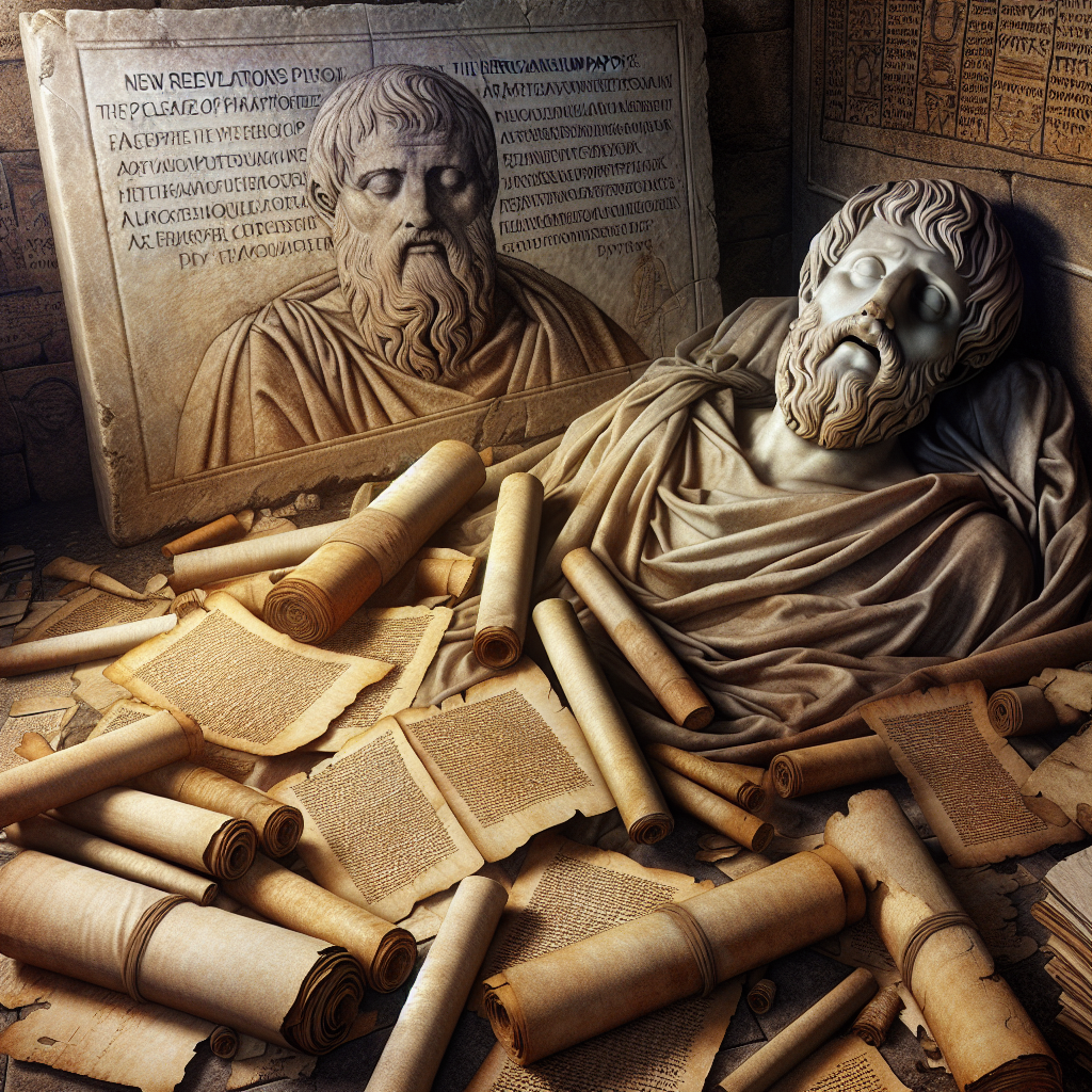 Nuove rivelazioni dai papiri di Ercolano: la morte di Platone e il luogo della sua sepoltura