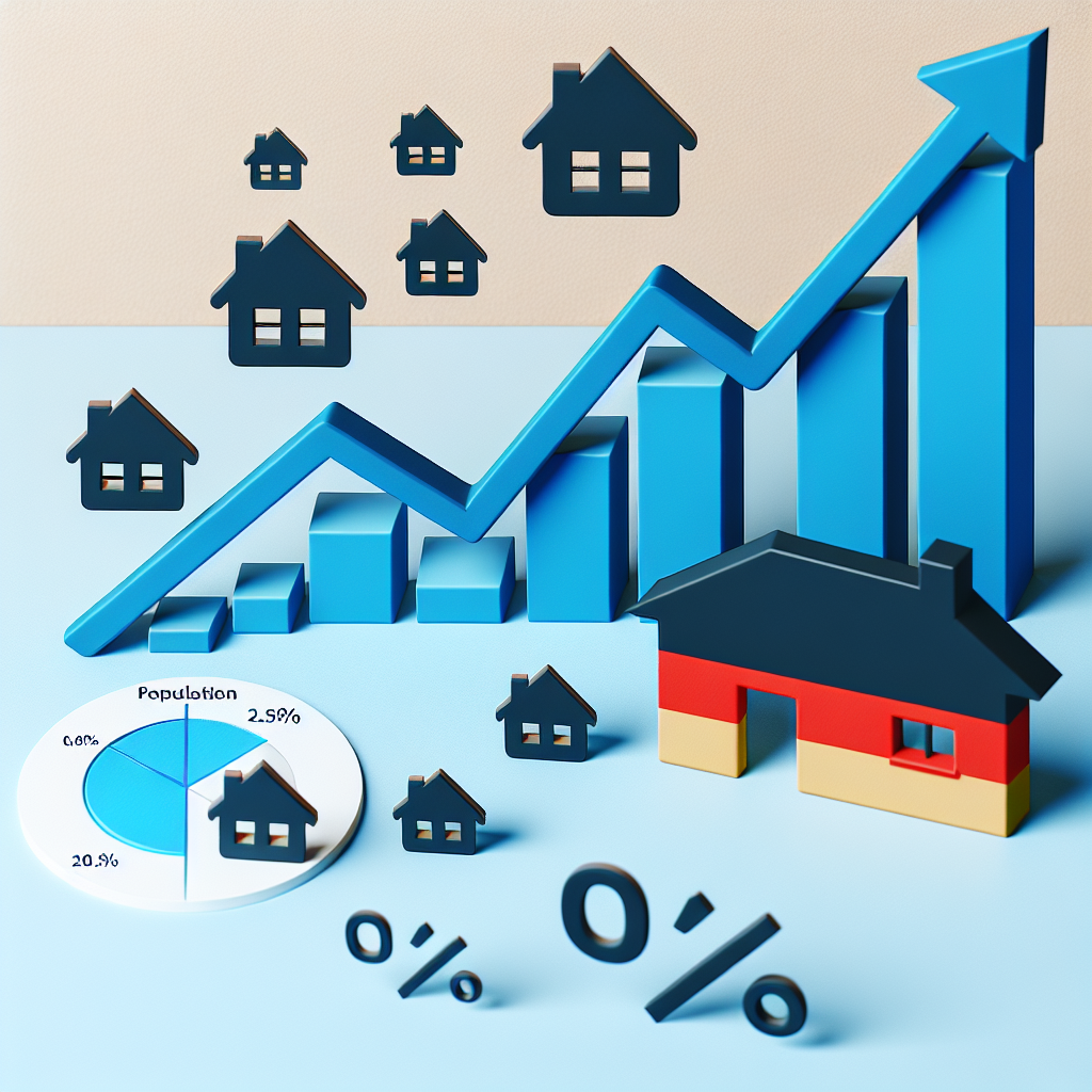 Aumento della domanda: la domanda di case in Germania è in aumento, trainata dalla crescita della popolazione e dai bassi tassi di interesse.