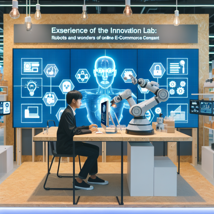 Tra le meraviglie dell'Innovation Lab: robot e IA al servizio di Amazon
