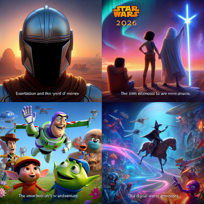 Emozioni e avventure: I film Disney del 2026. Preparati a vivere un anno pieno di magia e divertimento con The Mandalorian Stagione 4, Toy Story 5, Tron: Ares e Oceania.