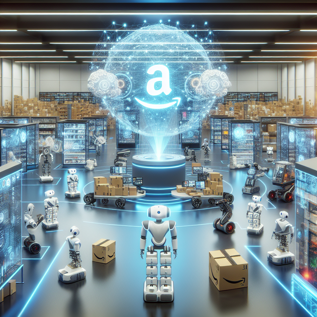 Tra le meraviglie dell'Innovation Lab: robot e IA al servizio di Amazon