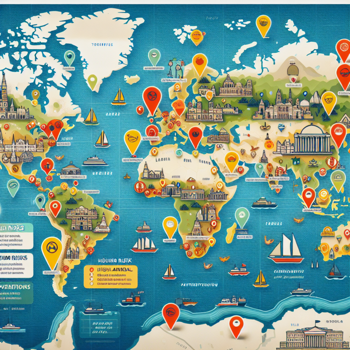 Overtourism, la mappa interattiva delle destinazioni a rischio