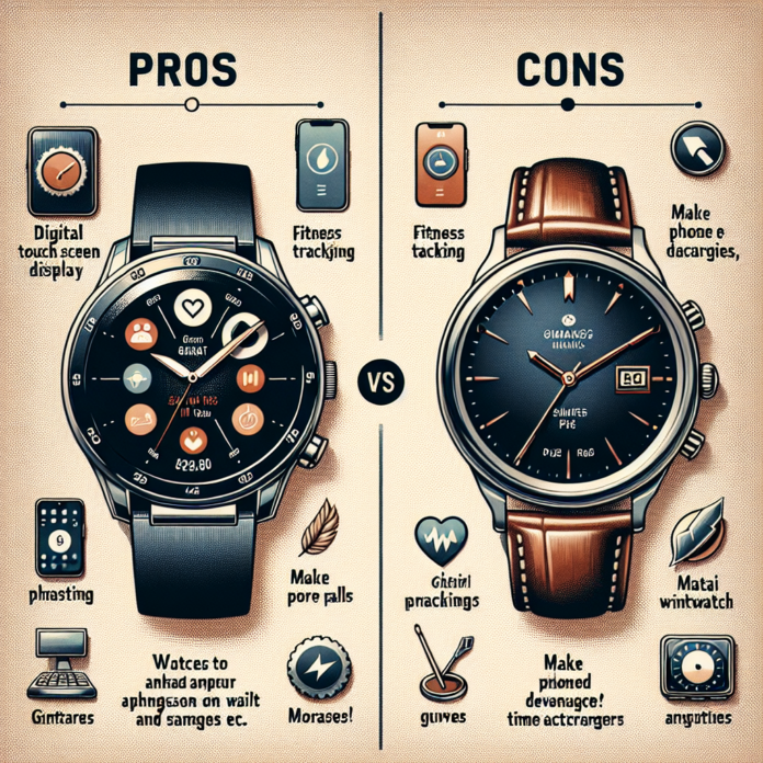 Smartwatch oppure orologio classico: Pro e Contro