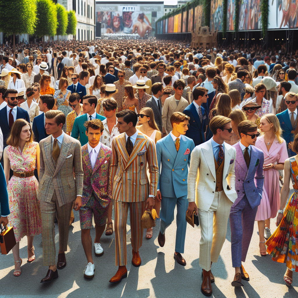 La colorata edizione estiva di Pitti