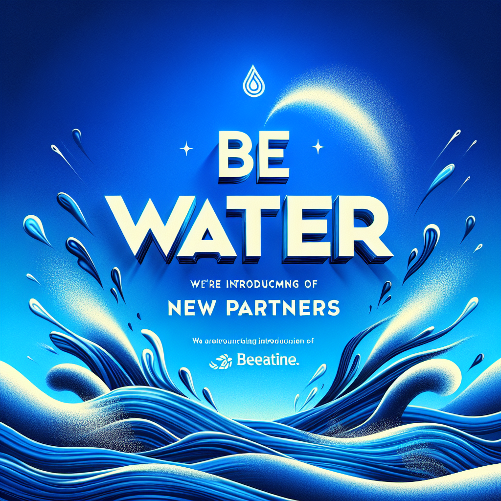 Be Water annuncia l'arrivo di nuovi partner